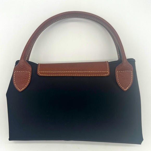 LONGCHAMP LE PLIAGE ORIGINAL M HANDBAG Black - Recycled Canvas L16230890… - Picture 7 of 13